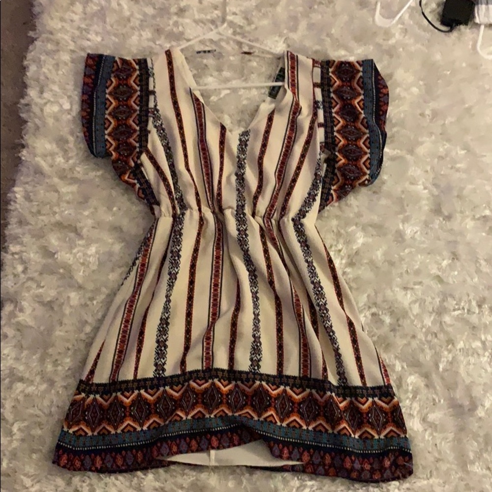 Detailed mini dress